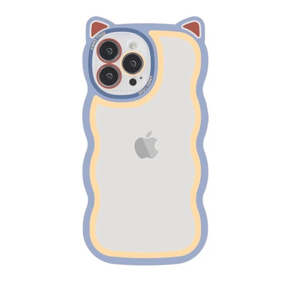iPhone 14 / 12 Case Korea Cute 3D Cat Ears New